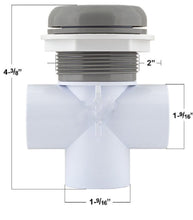 Hot Tub Compatible With Sundance Spas Waterfall Valve 3-Way 1" Slip x Slip DIY6541-081