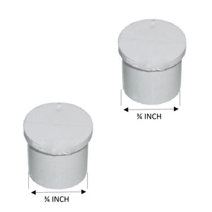 Hot Tub 2-Pack Plumbing Plug Compatible with Jacuzzi Spas 1/2" Spigot for Manifolds and Ports DIYJAC6540-786-2