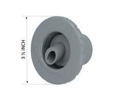 Hot Tub Compatible with Sundance Spas Magna Jet Rotating Face Insert - Gray DIY6541-047