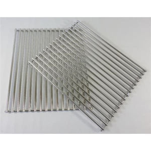 BBQ Grill Broil King Grate Stainless Steel 2 Piece Set 15 1/8 X 25 1/2 BCP18652 OEM - BBQ Grill Parts