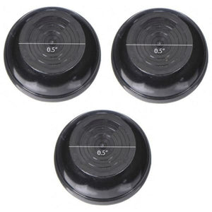 BBQ Grill Compatible With Broil King Grills Wheel Axle Nuts/Caps - Pack of 3 DIYS21420-3 - BBQ Grill Parts