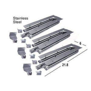 BBQ Grill Viking Burner Stainless Steel 3 Pack 15481-3 - BBQ Grill Parts