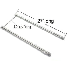BBQ Grill Compatible With Weber Grills 2-Pack SS 27" Burner Set (Plus 1 Crossover Burner Tube) BCP7507 - DIY PART CENTERBBQ Grill Compatible With Weber Grills 2-Pack SS 27" Burner Set (Plus 1 Crossover Burner Tube) BCP7507BBQ Grill PartsDIY PART CENTERBCP7507