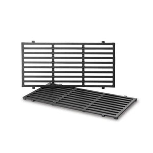 BBQ Grill Compatible With Weber Grills 2 Piece Porcelain Enameled Cast Iron Grates 17 1/2" x 10 3/16" BCP7637 - DIY PART CENTERBBQ Grill Compatible With Weber Grills 2 Piece Porcelain Enameled Cast Iron Grates 17 1/2" x 10 3/16" BCP7637BBQ Grill PartsDIY PART CENTER7637