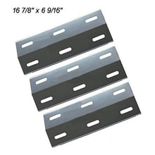 BBQ Grill Weber Grill 3-Pack Stainless Steel Heat Plates 16 7/8 X 6 9/16 BCP99341 - BBQ Grill Parts