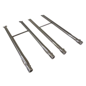 BBQ Grill Compatible With Weber Grills 4-Pack SS Burner Set (Plus 2 Crossover Burner Tubes) BCP85660 - DIY PART CENTERBBQ Grill Compatible With Weber Grills 4-Pack SS Burner Set (Plus 2 Crossover Burner Tubes) BCP85660BBQ Grill PartsDIY PART CENTERBCP85660