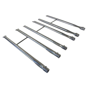 BBQ Grill Compatible With Weber Grills 6-Pack SS Burner Set (Plus 3 Crossover Burner Tubes) BCP85662 - DIY PART CENTERBBQ Grill Compatible With Weber Grills 6-Pack SS Burner Set (Plus 3 Crossover Burner Tubes) BCP85662BBQ Grill PartsDIY PART CENTERBCP85662
