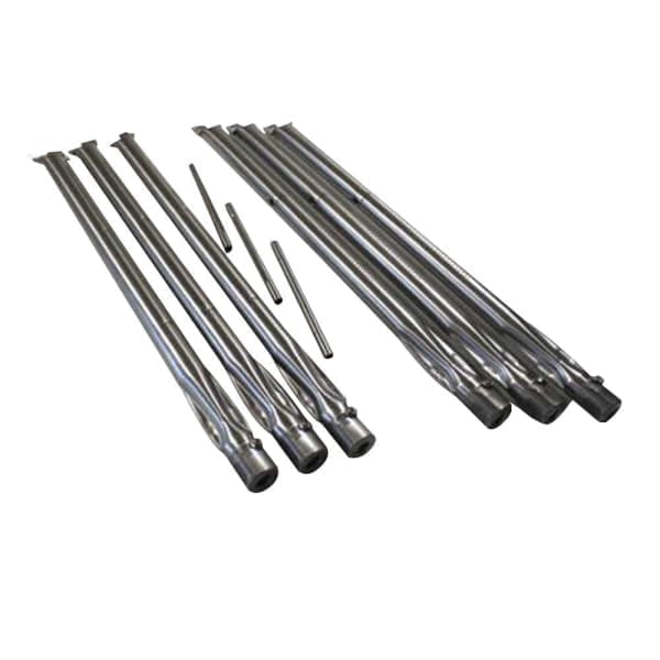 BBQ Grill Compatible With Weber Grills 6-Pack SS Burner Set (Plus 3 Crossover Burner Tubes) BCP85662 - DIY PART CENTERBBQ Grill Compatible With Weber Grills 6-Pack SS Burner Set (Plus 3 Crossover Burner Tubes) BCP85662BBQ Grill PartsDIY PART CENTERBCP85662