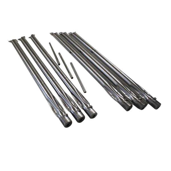 BBQ Grill Weber Grill 6-Pack Stainless Steel Burner Set (Plus 3 Crossover Burner Tubes) BCP85662 OEM - BBQ Grill Parts