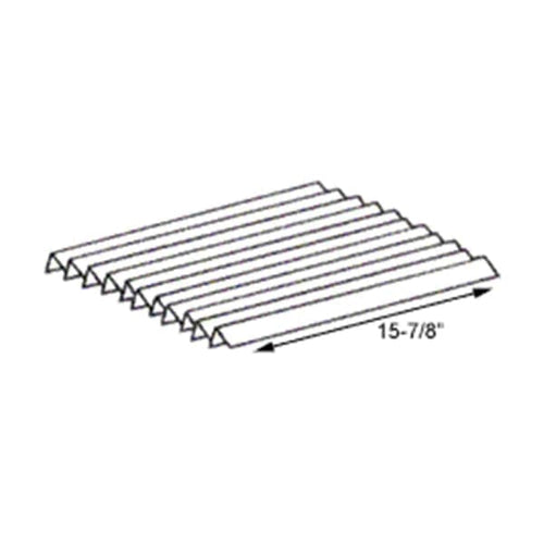BBQ Grill Compatible With Weber Grills Heat Plate 11-Pack SS Flavorizer Bar Set 15 7/8