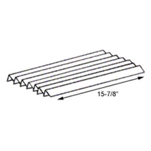 BBQ Grill Weber Grill Heat Plate 7-Pack Stainless Steel Flavorizer Bar Set 15 7/8 Long BCP-MHP-WFB7S - BBQ Grill Parts