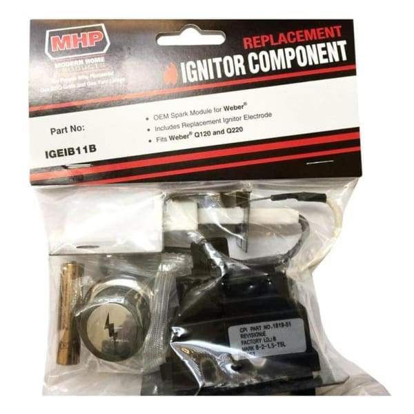 BBQ Grill Compatible With er Grills Ignitor 2 Outlet (AAA Battery Not Included) BCPIGEIB11B