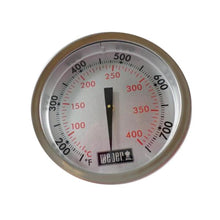 BBQ Grill Weber Grill Temperature Gauge Without Mounting Tab 2-3/8 Dia. BCP60393 OEM - BBQ Grill Parts