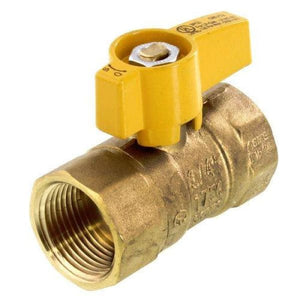 BBQ Grill Gas Fittings 1/2 Brass Gas Ball Valve GBV050 - BBQ Grill Parts