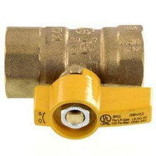 BBQ Grill Gas Fittings 3/4 Brass Gas Ball Valve GBV075 - BBQ Grill Parts