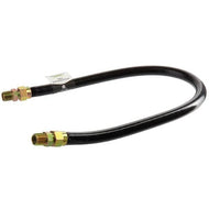BBQ Gas Hose 36" Rubber .375" MPT X .375" Female Flare H-1B