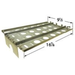 BBQ Grill Lynx Grill 1 Piece Stainless Steel Heat Plate 16 7/8 x 9 1/2 Wide BCP92571 - BBQ Grill Parts