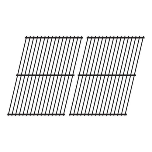 BBQ Grill Members Mark 2 Piece Porcelain Stainless Steel Grate 14 9/16 x 21 1/4 BCP51702 - BBQ Grill Parts