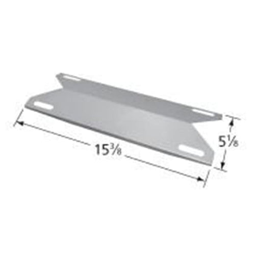 BBQ Grill Members Mark Stainless Steel Heat Plate 15 3/8