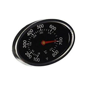 BBQ Grill Members Mark Stainless Steel Temperature Gauge 1 7/8 x 2 15/16 BCP22551 - BBQ Grill Parts