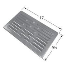 BBQ Grill Members Mark Steel Heat Plate 1 Piece 17" x 9 3/4" BCP91721 - DIY PART CENTERBBQ Grill Members Mark Steel Heat Plate 1 Piece 17" x 9 3/4" BCP91721BBQ Grill PartsDIY PART CENTERBCP91721