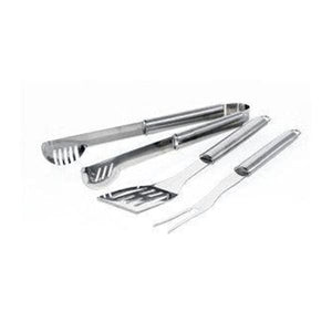 BBQ Grill Mics Accessories Utensil Set 3 Pc Stainless Steel Handles MHP-US7 - BBQ Grill Parts