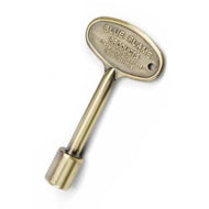 Fireplace Antique Brass Key 3 Inch compatible with Most FCPNKY.3.BR