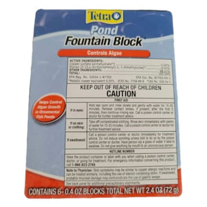Fountain Water Treatment Anti-Algae Fountain 6 Block Per Package TET16737 - DIY PART CENTERFountain Water Treatment Anti-Algae Fountain 6 Block Per Package TET16737Water FountainDIY PART CENTERTET16737