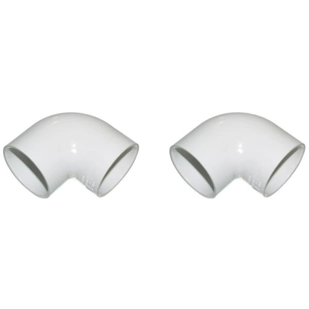 Hot Tub Compatible With Coleman Spas 2 Inch 90 Degree Slip Elbow 2 Pack DIY100617-2 - Hot Tub Parts