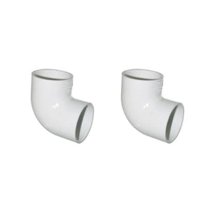 Hot Tub Compatible With Coleman Spas 2 Inch 90 Degree Slip Elbow 2 Pack DIY100617-2 - Hot Tub Parts