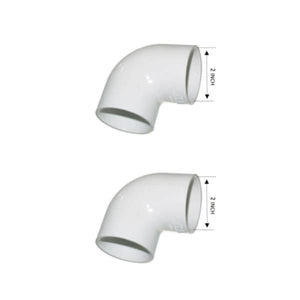 Hot Tub Compatible With Coleman Spas 90 Degree Elbow 2" 2PK DIY100617-2 - DIY PART CENTERHot Tub Compatible With Coleman Spas 90 Degree Elbow 2" 2PK DIY100617-2Hot Tub PartsDIY PART CENTERDIY100617-2