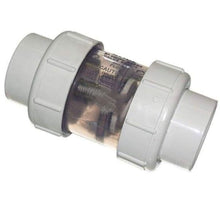 Coleman Spa 2 Inch Pvc 1/2 Lb Spring Check Valve With Unions 102988 - Hot Tub Parts