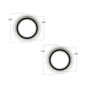 Hot Tub Compatible With Coleman Spas Pump Union 1.5" 2 PK DIY100629-2 - DIY PART CENTERHot Tub Compatible With Coleman Spas Pump Union 1.5" 2 PK DIY100629-2Hot Tub PartsDIY PART CENTERDIY100629-2