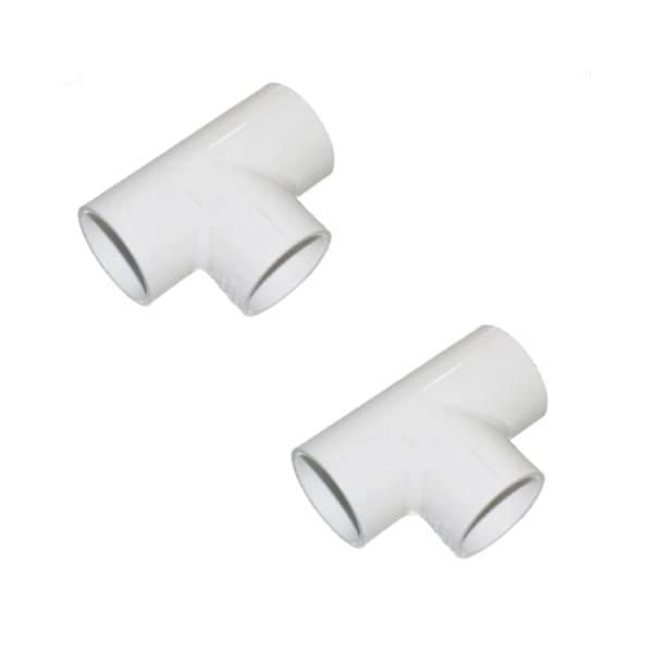 Hot Tub Compatible With Coleman Spas Tee 1 1/2 Inch Slip 2 Pack 100446-2 - DIY PART CENTERHot Tub Compatible With Coleman Spas Tee 1 1/2 Inch Slip 2 Pack 100446-2Hot Tub PartsDIY PART CENTER100446