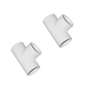Hot Tub Compatible With Coleman Spas Tee 1 1/2 Inch Slip 2 Pack 100446-2 - DIY PART CENTERHot Tub Compatible With Coleman Spas Tee 1 1/2 Inch Slip 2 Pack 100446-2Hot Tub PartsDIY PART CENTER100446