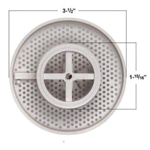 Dimension One Spa Floor Drain Cover - White DIM01510-231 - Hot Tub Parts
