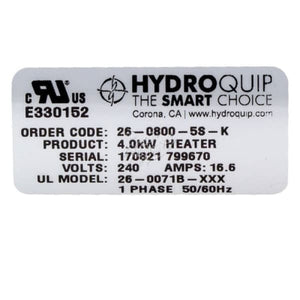 Hot Tub Compatible With Dimension One Spas Heater DIY01563 - 21/HYD26 - 0800 - 5S - K - DIY PART CENTERHot Tub Compatible With Dimension One Spas Heater DIY01563 - 21/HYD26 - 0800 - 5S - KHot Tub PartsDIY PART CENTERDIY01563 - 21