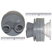 Hot Tub Compatible With Dimension One Spas Hydro - Air Magna'ssage Dual Port Rotating Insert, Gray DIM01510 - 165G - DIY PART CENTERHot Tub Compatible With Dimension One Spas Hydro - Air Magna'ssage Dual Port Rotating Insert, Gray DIM01510 - 165GHot Tub PartsDIY PART CENTERDIM01510 - 165G