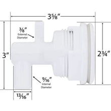 Hot Tub Compatible With Dimension One Spas Mini Storm Jet Ell Body, 3/8 Inch Barb X 3/4 Inch Smooth Barb DIM01510 - 906 - DIY PART CENTERHot Tub Compatible With Dimension One Spas Mini Storm Jet Ell Body, 3/8 Inch Barb X 3/4 Inch Smooth Barb DIM01510 - 906Hot Tub PartsDIY PART CENTERDIM01510 - 906