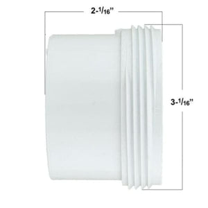 Hot Tub Compatible With Dynasty Spas Heater Tailpiece 2" DIY10526 - DIY PART CENTERHot Tub Compatible With Dynasty Spas Heater Tailpiece 2" DIY10526Hot Tub PartsDIY PART CENTERDIY10526