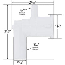 Hot Tub Compatible With Dynasty Spas Jet Body 3/8" Barb X 3/4" Smooth Bar DYN10178 - DIY PART CENTERHot Tub Compatible With Dynasty Spas Jet Body 3/8" Barb X 3/4" Smooth Bar DYN10178Hot Tub PartsDIY PART CENTERDYN10178