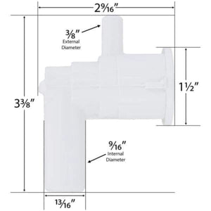 Hot Tub Compatible With Dynasty Spas Jet Body 3/8" Barb X 3/4" Smooth Bar DYN10178 - DIY PART CENTERHot Tub Compatible With Dynasty Spas Jet Body 3/8" Barb X 3/4" Smooth Bar DYN10178Hot Tub PartsDIY PART CENTERDYN10178