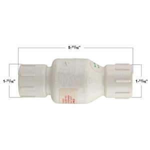 Hot Tub Compatible With Jacuzzi Spas Check Valve 1" S X S JAC6540-828 / 6540-828 - DIY PART CENTERHot Tub Compatible With Jacuzzi Spas Check Valve 1" S X S JAC6540-828 / 6540-828Hot Tub PartsDIY PART CENTERJAC6540-828