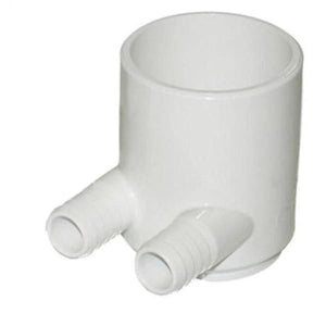 Hot Tub Compatible With Jacuzzi Spas Manifold Blind End 2 Port 3/4 Barb DIY6540-316-B - Hot Tub Parts