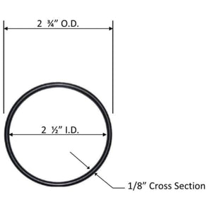 Hot Tub Compatible With Jacuzzi Spas Pump Union Oring 2" 2 Pack DIYJAC6000-645-2 - DIY PART CENTERHot Tub Compatible With Jacuzzi Spas Pump Union Oring 2" 2 Pack DIYJAC6000-645-2Hot Tub PartsDIY PART CENTERDIYJAC6000-645-2