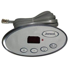 Jacuzzi Spa Topside Control Panel J-300 J-220 And J-210 LED 2002+ 1 Pump 2600-321 - Hot Tub Parts