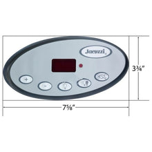 Hot Tub Compatible With Jacuzzi Spas Topside Control Panel J-300 Series LED 5 Button DIY2600-331 - Hot Tub Parts