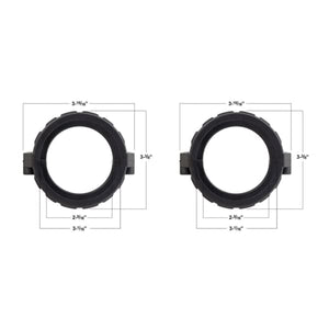 Hot Tub Compatible With Marquis Spas Heater Split Nut 2 Inch - 2 Pack DIY740-0579 - Hot Tub Parts