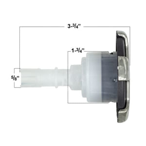 Marquis Spa Crown Stainless Jet Insert Directional 3 1/4In MRQ320-6726 - Hot Tub Parts