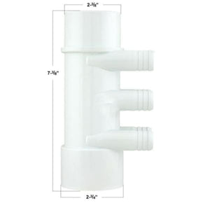 Hot Tub Compatible With Sundance Spas Manifold 2" S x Sg 6 - 3/4" Barb DIYSUN6540 - 788 - DIY PART CENTERHot Tub Compatible With Sundance Spas Manifold 2" S x Sg 6 - 3/4" Barb DIYSUN6540 - 788Hot Tub PartsDIY PART CENTERDIYSUN6540 - 788
